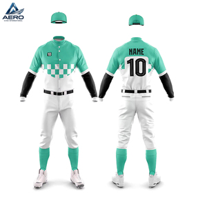 Uniforme de Béisbol Deportivo de Alta Calidad, Ecológico, Ligero, con Estampado Sublimado, Producto Nuevo a Precio Razonable - Product Image 1