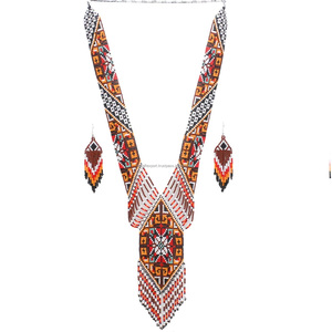 Collar africano/joyería massai/joyería étnica/collar hecho a mano/para mujer/para boda/para regalo/Collar multicolor - Product Image 5