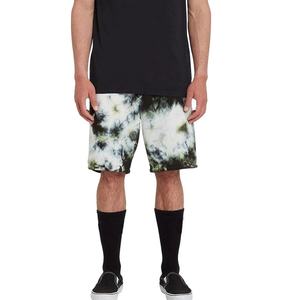 Pantalones cortos deportivos de verano para hombre logotipo personalizado y diseño transpirable 100% algodón Casual patrón sólido cordón cintura - Product Image 5