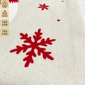 ถุงผ้าฝ้ายแบบมีเชือกผูก ขนาด 140 GSM สำหรับใส่ของขวัญ ขนาด 28x41 ซม. แบบแบน รับทำโลโก้ตามสั่ง ขายส่ง OEM แบรนด์ส่วนตัว สั่งซื้อจำนวนมาก รุ่น SNC40B - Product Image 3