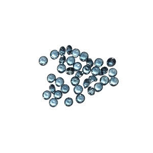 Piedra preciosa de Topacio Azul de Londres Natural de 4mm al por mayor, piedra facetada suelta de alta calidad para la fabricación de joyas tratada térmicamente - Product Image 5