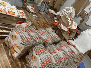 กระเป๋าผ้าจูทเทียมหูหิ้วคุณภาพสูงแบบใหม่ OEM & ODM พร้อมหูจับหนัง PU ขนาด 35 x 27 x 13 ซม. แบบเรียบง่าย ผลิตในเวียดนาม เปิดปิดแบบเปิด - Product Image 4