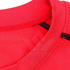 Men’s Red Long Sleeve <b>Compression</b> <b>Shirt</b> Quick Dry Breathable Stretch Athletic Base Layer Gym Training Workout Sports Top - Product Image 4