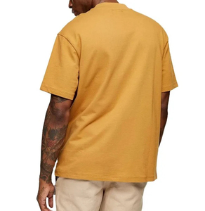 Camiseta de Hombre Personalizable, Corte Regular, 100% Algodón Orgánico, Tejido Ecológico, Grueso, Holgado, Manga Corta, Transpirable - Product Image 4