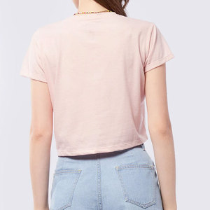 Top Corto Estampado para Mujer, Diseño Casual, Transpirable, Ajustado, Elegante, Nueva Llegada, Alta Calidad, Buen Proveedor, Precio al por Mayor - Product Image 2