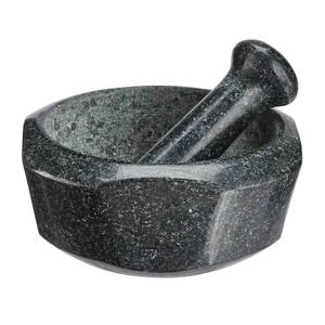 Mortero y Pilón de Mármol Natural Ecológico, Herramienta de Cocina Manual - Product Image 6