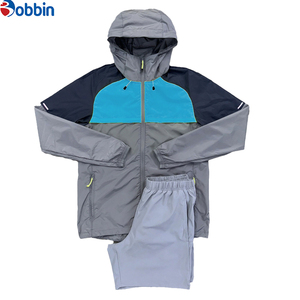 Custom Patchwork Lightweight Spring <b>Hip</b> Hop Street Wear Nylon Tracksuit Windbreaker Shorts Track Jacket Set Waterproof High - Product Image 5