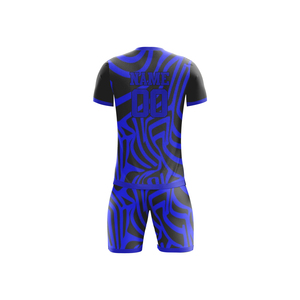 Equipación de fútbol para entrenamiento, para niños y hombres, uniforme de fútbol personalizado sublimado, transpirable, de poliéster. - Product Image 6