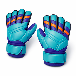 Gants de gardien de but de football avec une adhérence améliorée de la paume, résistance aux chocs et ajustement sûr du poignet - Product Image 1