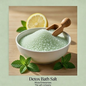 Sal de Baño Natural Tallada Ecológica OEM para Exportación, Sal Mineral del Himalaya para Spa y Desintoxicación, Relajación y Cuidado de la Piel - Musa Enterprises - Product Image 2