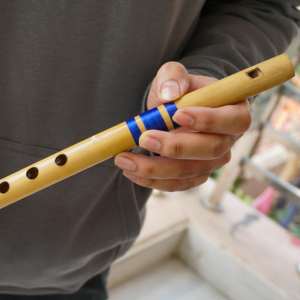 Flauta Bansuri Tradicional Hecha a Mano de Bambú, Instrumento Musical Indio para Principiantes, Práctica Musical al Aire Libre - Product Image 2