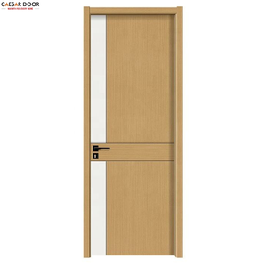 Porte en bois MDF creuse de 40 mm d'épaisseur, résistante à l'eau et anti-moisissure, avec cadre, pour la maison, le bureau, l'entrée, les chambres - Product Image 2