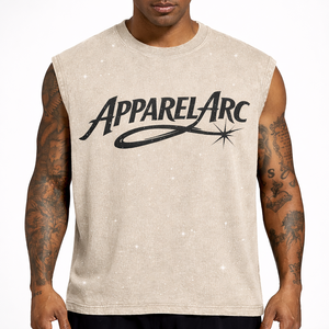 Camiseta sin Mangas de Algodón con Estampado Personalizado para Hombre, Estilo Vintage, Camiseta Deportiva, Fabricación OEM, Logotipo Personalizado - Product Image 1