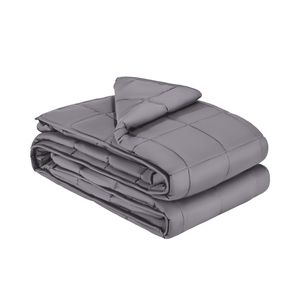 Coperta ponderata King Size da 25 libbre, morbida, 100% cotone con perline di vetro, traspirante e in materiale adatto, 80 x 87 pollici - Product Image 3