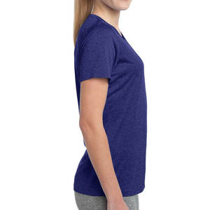 Nueva Camiseta de Verano Informal de Poliéster Ecológica para Mujer, Corte Holgado, Manga Corta, Transpirable y de Secado Rápido - Product Image 3