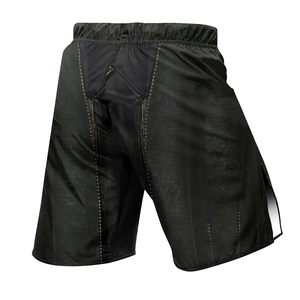 OEM Wholesale MMA <b>Shorts</b> Plain Athletic Stretch <b>Polyester</b> Spandex Material Breathable Comfortable Training MMA <b>Shorts</b> - Product Image 6