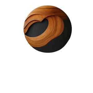 Sculpture murale en bois artisanale avec un design unique pour l'entrée de la maison moderne, l'intérieur et la décoration murale d'accentuation - Product Image 1