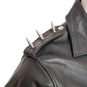 High Street Men's Premium Quality Winter Leather Canvas <b>Jacket</b> with Front Customized Logo Printing for Daily Use - Product Image 3