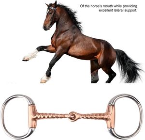 Mors de cheval de précision pour un contrôle amélioré, embout à action fluide pour l'équitation et l'entraînement professionnels - Product Image 2