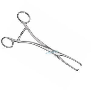 Pinzas Meseux Reutilizables de Acero Inoxidable, Instrumento Quirúrgico Hospitalario, Pinzas Meseux de Acero Inoxidable para Cirugía Cervical - Product Image 5