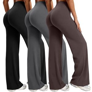 Lot de 3 leggings de sport pour femmes, coupe droite, pour fitness et yoga, OEM ODM, vente en gros - Product Image 5