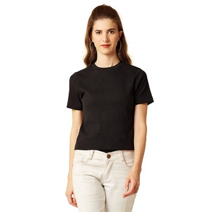 Venta al por mayor Oversize 100% Algodón Camisetas de Verano para Mujeres Personalizadas Manga Corta Ropa Unisex - Product Image 1