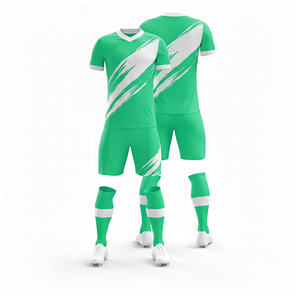 Uniforme de Fútbol Personalizado por Sublimación con Nombre Personalizado |   Tallas para Hombres, Mujeres y Jóvenes |   Ropa Deportiva Ligera de Secado Rápido para Entrenamiento - Product Image 1