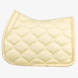 Top Selling Leather Horse <b>Equestrian</b> Saddle Pads with Fabric Lining High Quality Customizable Low Price Pakistan Factory Made - Product Image 1
