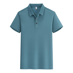 Chemises pour hommes de haute qualité, couleur personnalisée, coupe ajustée, tricotées, respirantes, écologiques, légères, logo personnalisé - Product Image 2