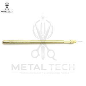 Lot de 3 aiguilles de ventilation en laiton pour la pose d'extensions capillaires et la fabrication de perruques en dentelle – Outil professionnel - Product Image 2