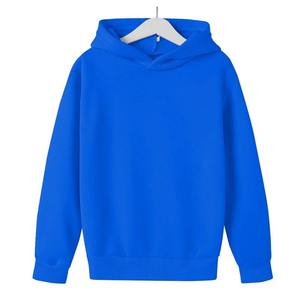 Custom High Quality Heavy Weight Children Solid Color Blank Sports Sweatshirt Kids Boys and Girls Cotton <b>Fleece</b> <b>Hoodie</b> - Product Image 2