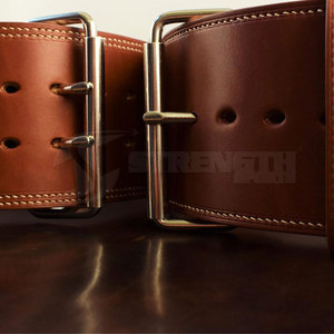 Customized Fashionable Leather Powerlifting <b>Belt</b> Wholesale Rate 2026 Latest Design Power Lifting <b>Belt</b> Made In Pakistan - Product Image 5