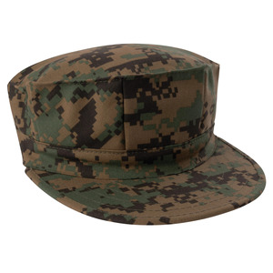 Casquette plate camouflage numérique en gros, casquette de camouflage à 8 panneaux, chapeau utilitaire en coton avec logo personnalisé, fabricant OEM ODM de chapeaux premium - Product Image 1