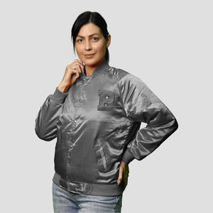 Recién llegado, chaquetas universitarias de satén de invierno \ chaqueta universitaria de satén ligera de ropa informal de alta calidad - Product Image 2