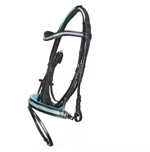 Brida de Cuero Genuino Premium para Caballo, Tipo Western, Equipo Ecuestre para Carreras, Color y Logotipo Personalizables, Excelente Calidad - Product Image 3