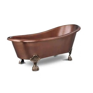 Bañera Independiente de Cobre de Lujo y Calidad Premium Hecha a Mano por Fabricantes Indios - Product Image 2