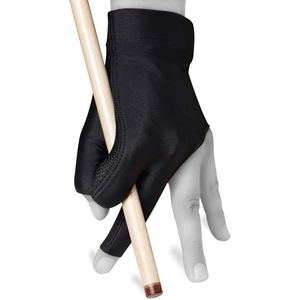 Gant de snooker rouge à trois doigts en nylon léger pour jouer au billard, unisexe, main gauche et droite - Product Image 2