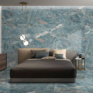 Carreaux de sol vitrifiés brillants de grande taille, série Panton, 600x1200 mm, carreaux en porcelaine de couleur design pour projets modernes - Product Image 1