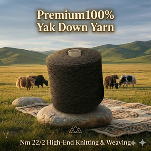 Hilo de Lana de Yak 100% Puro, Origen Mongolia, Nm22/2, Ecológico, para Tejer a Mano, Venta al Por Mayor - Product Image 4