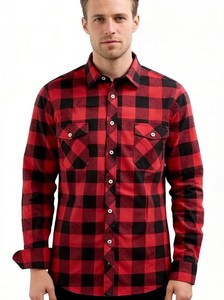 Camisas Casuales Transpirables de Algodón 100% al por Mayor, Camisas de Manga Larga con Cuello Abotonado para Hombre, Camisas Sólidas para Oficina - Product Image 3