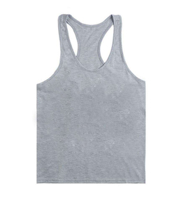 High Quality 100% Polyester Breathable Sport <b>Body</b> Building Fitness Running OEM Logo Plain Blank Custom Unisex O-Neck Tank <b>Top</b> - Product Image 3
