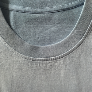 Camiseta de sudoración personalizada, gran oferta, alta calidad, 100% algodón polar, corte oversize, para hombre, lisa, cuello redondo, anti-bolitas, transpirable - Product Image 4