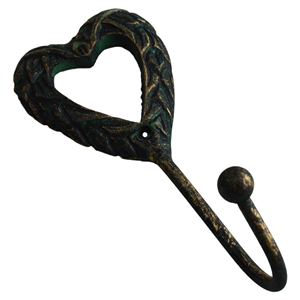 Meilleurs crochets et patères muraux décoratifs peints pour la maison, petits crochets vintage simples pour suspendre vêtements, manteaux et chapeaux - Product Image 2
