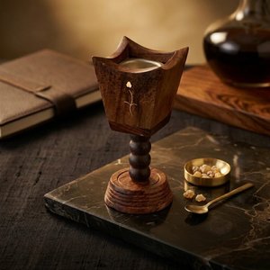 Brûleur à Bakhoor Arabe Moderne de Luxe en Bois Écologique pour la Décoration Religieuse de la Maison, du Bureau et des Zones de Réception d'Hôtel - Product Image 2