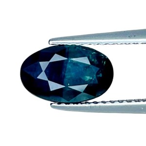 Saphir naturel bleu-vert, pierre précieuse ovale de Madagascar, saphir en vrac pour la création de bijoux fins - Product Image 5