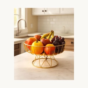 Nuevo frutero metálico, elegante cesta de alambre para frutas, nuevo diseño, frutero decorativo personalizado para mesa de comedor - Product Image 2