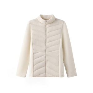 Parka matelassée à col montant, imperméable, <span class=keywords><strong>l</strong></span>égère, sans pression, 100 % polyester, pour <span class=keywords><strong>l</strong></span>'<span class=keywords><strong>hiver</strong></span> et les trajets quotidiens - Product Image 5