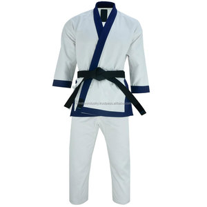 Martial Arts Uniform Karate Training BJJ Brazilian Jiujitsu Gi 100% Cotton High Quality Sets - Product Image 2