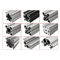 Profilé en aluminium à fente en T 60x60, extrusion robuste 6060 pour cadre d'équipement d'automatisation de poste de travail