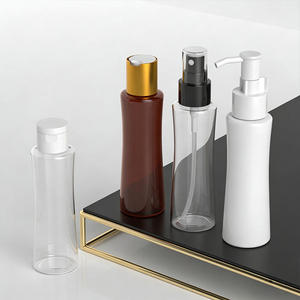 Vente en gros de flacons en plastique PET de 100 ml, couleur personnalisée, avec pompe pulvérisatrice, impression sérigraphique, OEM ODM, pour lotion, soin de la peau, sérum, huile capillaire, tonique - Product Image 2